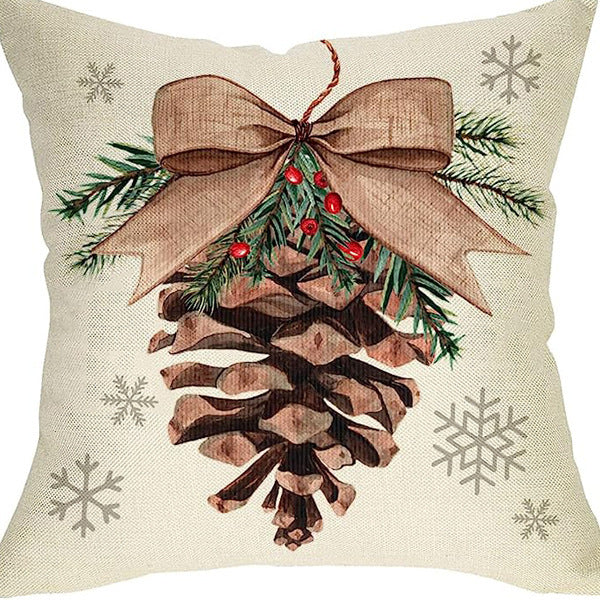 HKM-309651 Nordic Style Super Soft Linen Throw Pillow Cover 45x45cm