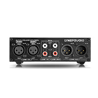 HKM-310227 Dual Channel Volume Control with RCA and Balanced XLR Inputs/Outputs, Passive PreAmp for Active Speakers
