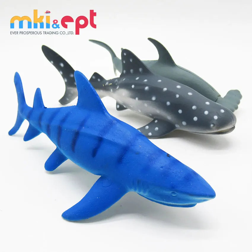 HKM-310355 Plastic Animal Toy Set with Sea Creatures - 3 Pieces for Children Ages 2-4