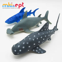 HKM-310355 Plastic Animal Toy Set with Sea Creatures - 3 Pieces for Children Ages 2-4