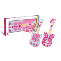 HKM-310483 Battery Operated Musical Guitar Toy with Lights for Kids Ages 2-7