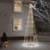 HKM-310483 Warm White LED Christmas Tree with Ground Stakes, 108 LEDs, 100 x 300 cm