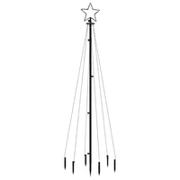HKM-310483 Warm White LED Christmas Tree with Ground Stakes, 108 LEDs, 100 x 300 cm