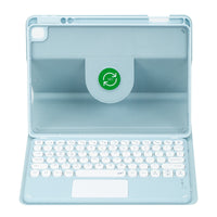 HKM-310611 Acrylic Rotating Protective Sleeve with Pen Slot for Round and Square Key Keyboards