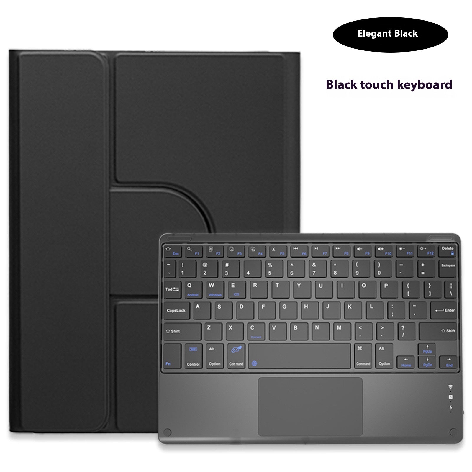 HKM-310611 Acrylic Rotating Protective Sleeve with Pen Slot for Round and Square Key Keyboards