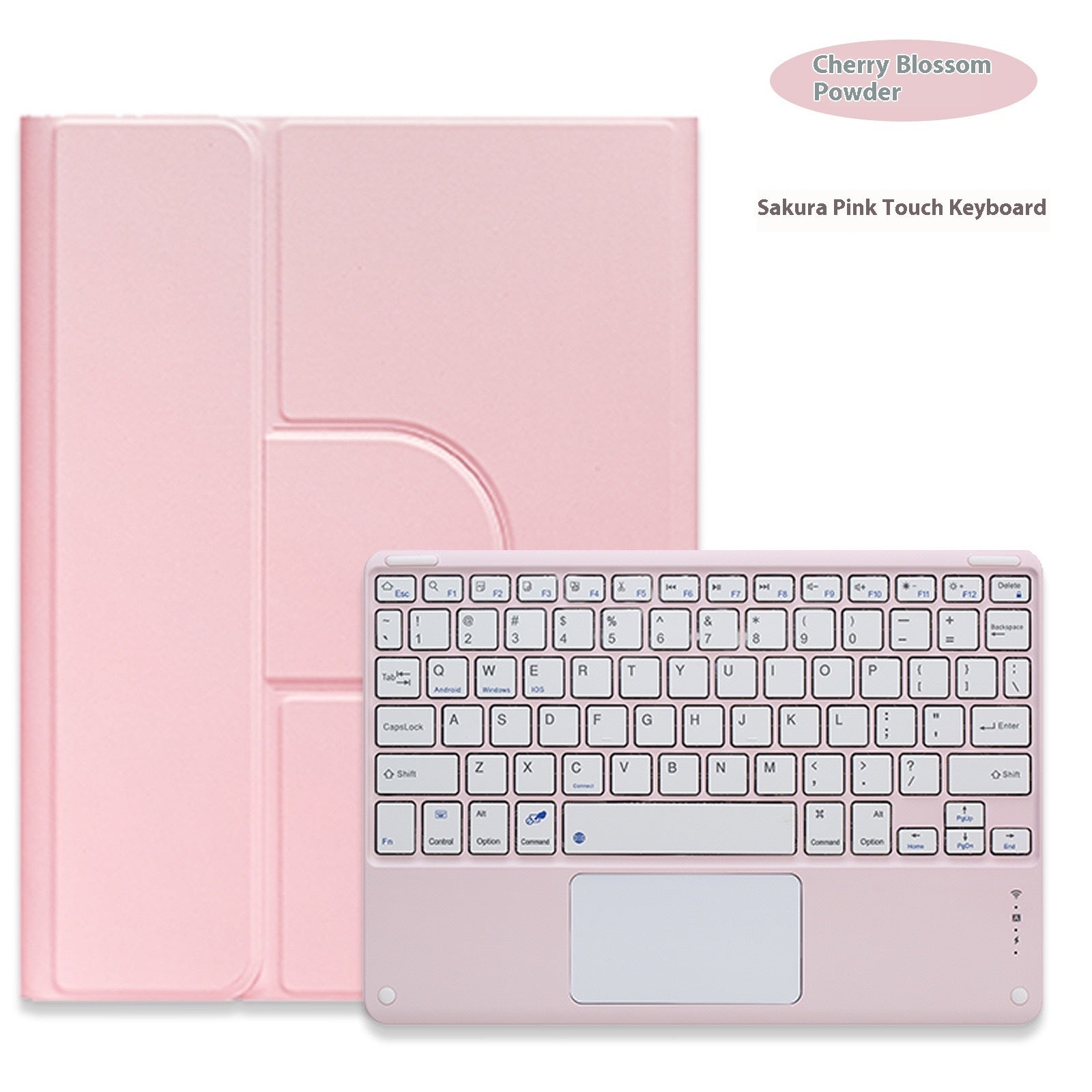 HKM-310611 Acrylic Rotating Protective Sleeve with Pen Slot for Round and Square Key Keyboards