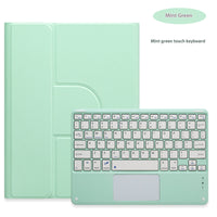 HKM-310611 Acrylic Rotating Protective Sleeve with Pen Slot for Round and Square Key Keyboards