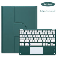 HKM-310611 Acrylic Rotating Protective Sleeve with Pen Slot for Round and Square Key Keyboards