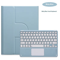 HKM-310611 Acrylic Rotating Protective Sleeve with Pen Slot for Round and Square Key Keyboards