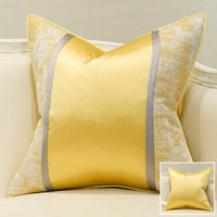 HKM-310739 Simple Modern Pillowcase with Plant and Floral Design for Living and Outdoor Spaces