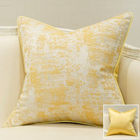 HKM-310739 Simple Modern Pillowcase with Plant and Floral Design for Living and Outdoor Spaces