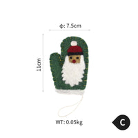 HKM-310803 Felt Christmas Tree Ornaments - Cute Holiday Decorative Gloves