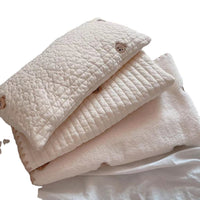 HKM-310803 Removable and Washable Fashion Square Mat Dog Bed Set with Pillow, Mattress, and Comforter