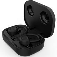 HKM-310867 Binaural Waterproof Wireless Bluetooth Headset with Ear Hanging Design - True Wireless Stereo Earplugs