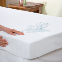 HKM-310995 Waterproof Polyester Cotton Bed Cover – Knitted Design, 180x200+30cm