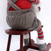 HKM-311123 Nordic Trojan Faceless Doll Christmas Decoration Ornaments in Cloth – Modern American Style