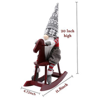 HKM-311123 Nordic Trojan Faceless Doll Christmas Decoration Ornaments in Cloth – Modern American Style