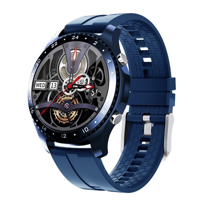 HKM-311187 Temperature Smart Watch with Bluetooth Connectivity and Silicone Wristband
