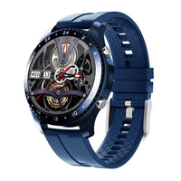 HKM-311187 Temperature Smart Watch with Bluetooth Connectivity and Silicone Wristband