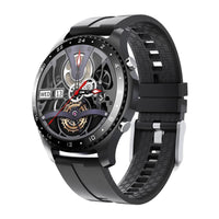 HKM-311187 Temperature Smart Watch with Bluetooth Connectivity and Silicone Wristband