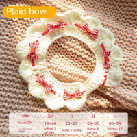 HKM-311379 Colorful Cartoon Cat Knitted Scarf Neckband Necklace - Multiple Patterns Available