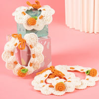 HKM-311379 Colorful Cartoon Cat Knitted Scarf Neckband Necklace - Multiple Patterns Available