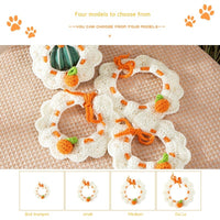 HKM-311379 Colorful Cartoon Cat Knitted Scarf Neckband Necklace - Multiple Patterns Available
