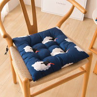 HKM-311571 Modern Square Cushion with Colorful Floral and Animal Patterns, 40x40cm
