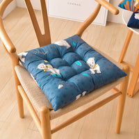 HKM-311571 Modern Square Cushion with Colorful Floral and Animal Patterns, 40x40cm