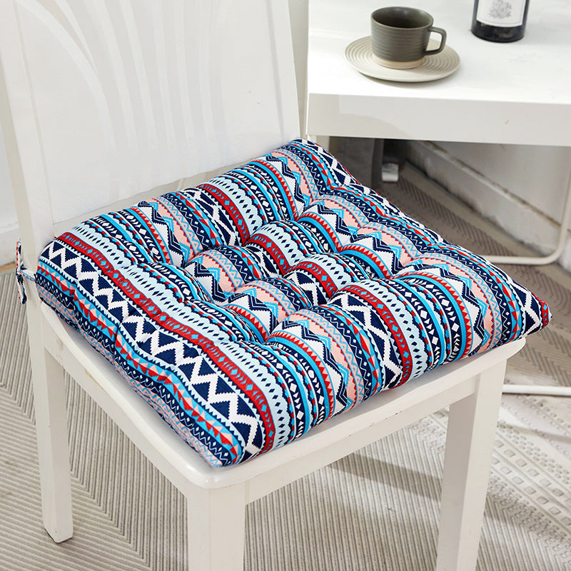 HKM-311571 Modern Square Cushion with Colorful Floral and Animal Patterns, 40x40cm