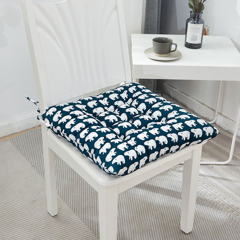 HKM-311571 Modern Square Cushion with Colorful Floral and Animal Patterns, 40x40cm