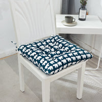 HKM-311571 Modern Square Cushion with Colorful Floral and Animal Patterns, 40x40cm
