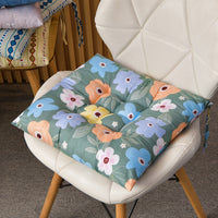 HKM-311571 Modern Square Cushion with Colorful Floral and Animal Patterns, 40x40cm