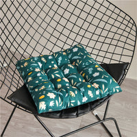 HKM-311571 Modern Square Cushion with Colorful Floral and Animal Patterns, 40x40cm