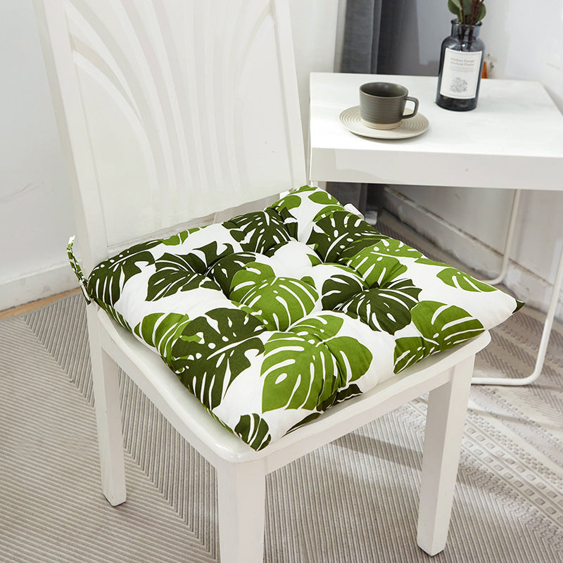 HKM-311571 Modern Square Cushion with Colorful Floral and Animal Patterns, 40x40cm