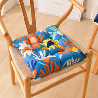 HKM-311571 Modern Square Cushion with Colorful Floral and Animal Patterns, 40x40cm
