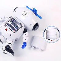 HKM-311635 Battery Operated Dancing Robot Toy with Light and Music for Kids Ages 2-14