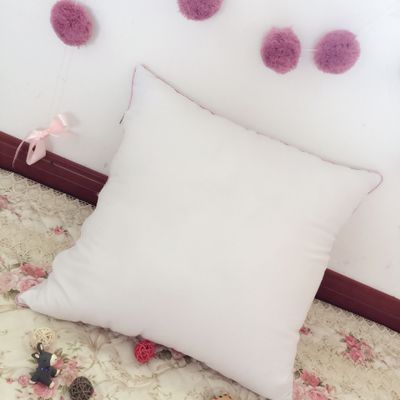 HKM-311635 Handmade Pure Cotton Ruffle Pillowcase - Modern Minimalist Design, Sizes 48x74 & 45x45