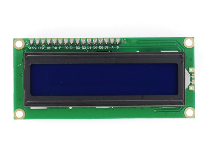 HKM-312019 1602 I2C LCD Module with Blue Screen Display - Compact Size 41.5x19x15.3mm