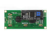 HKM-312019 1602 I2C LCD Module with Blue Screen Display - Compact Size 41.5x19x15.3mm