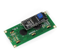 HKM-312019 1602 I2C LCD Module with Blue Screen Display - Compact Size 41.5x19x15.3mm