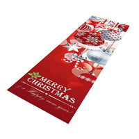 HKM-312211 Soft Non-Slip Christmas Flannel Floor Mat for Bedroom, Multiple Sizes Available