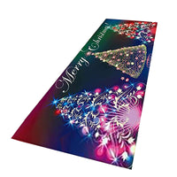 HKM-312211 Soft Non-Slip Christmas Flannel Floor Mat for Bedroom, Multiple Sizes Available