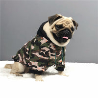 HKM-312275 Camouflage Pet Jacket Sweater for All Sizes