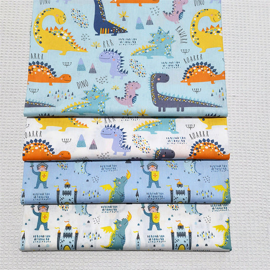 HKM-312659 Cartoon Children's Pure Cotton Twill Bedding Fabric - Soft, Durable, 1.6m Wide, Perfect for DIY Projects
