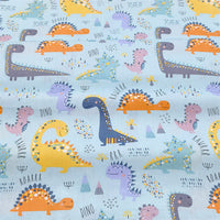 HKM-312659 Cartoon Children's Pure Cotton Twill Bedding Fabric - Soft, Durable, 1.6m Wide, Perfect for DIY Projects