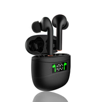 HKM-312723 Wireless Bluetooth Headset with Digital Display, Stereo Sound, and Voice Control