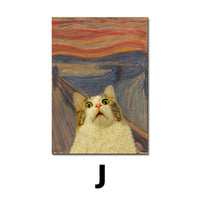 HKM-312915 Animal and Abstract Canvas Wall Art in Multiple Sizes for Modern Decor