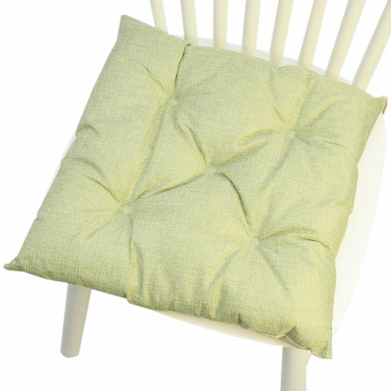 HKM-313043 Multicolor Linen Chair Cushion in Various Shapes and Colors