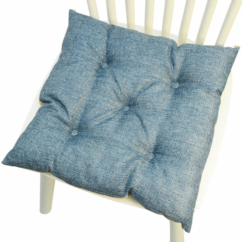HKM-313043 Multicolor Linen Chair Cushion in Various Shapes and Colors